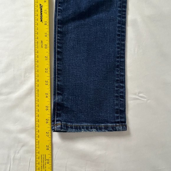 American Eagle Jeans Men 24x26.75* Airflex Distressed Skinny Blue Stretch - Picture 12 of 16